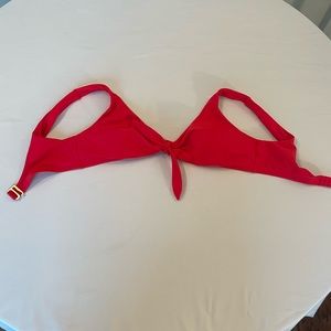 Red Hollister Swim Women’s Bikini Top